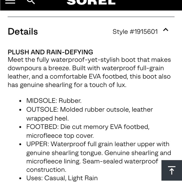 Sorel Emelie Black and White Cozy Boots - Picture 11 of 12